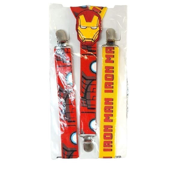 Iron Man Accessories Iron Man Super Hero Suspenders Nwt In Org